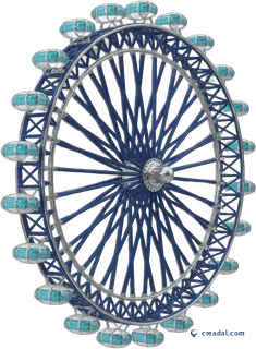 London Eye Cutout