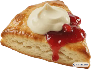 Cream tea scones