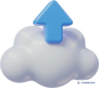 Cloud upload icon