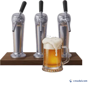 Chrome Beer Taps