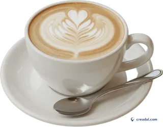 Cappuccino cup and saucer
