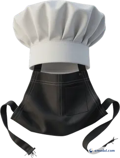Chef hat and apron