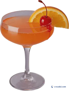 Cocktail Glass Garnish