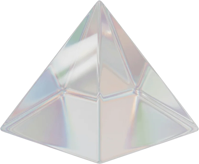 Pyramide de verre