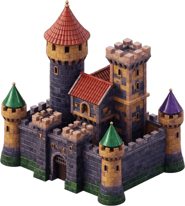 Medieval Stone Castle