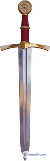 Épée Large Médiévale