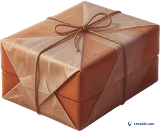 Wrapped terracotta clay