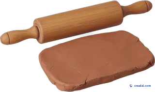 Rolling Pin and Clay