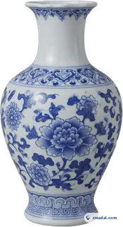 Blue Porcelain Vase