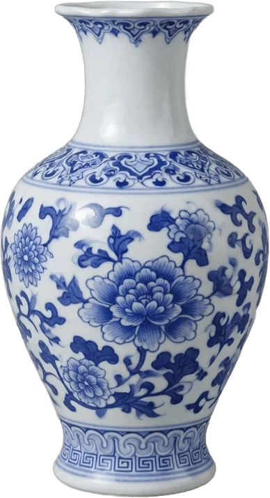 Blue Porcelain Vase