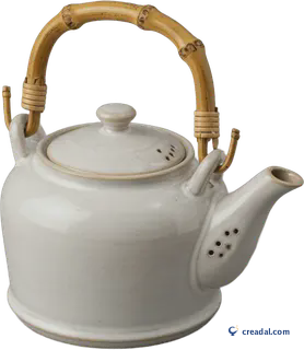 Ceramic bamboo teapot