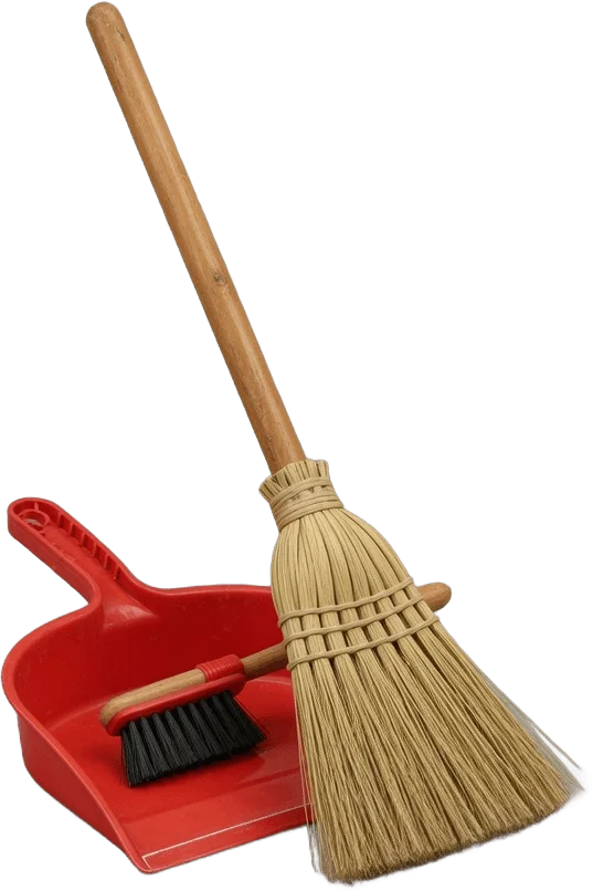 Broom and Dustpan