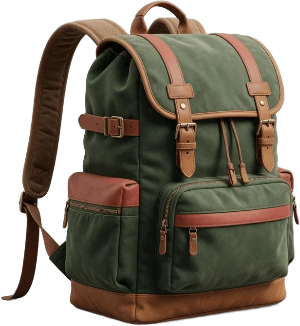 Climbing Backpack Cutout