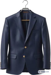 Blazer marine sur cintre