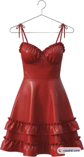 Robe d'été rouge