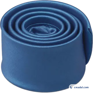 Cravate en Soie Bleue