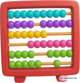 Colorful wooden abacus