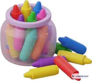 Crayon jar