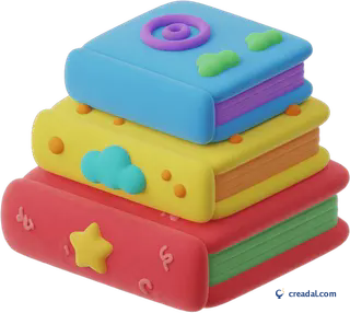 Colourful picture books