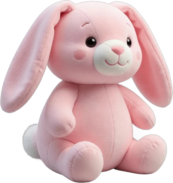 Pastel Pink Bunny