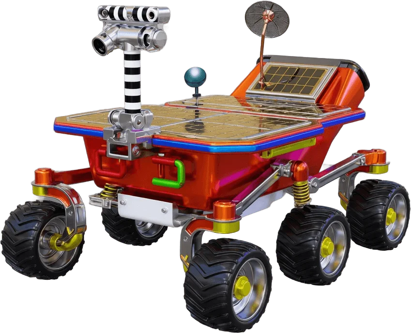 Lunar Rover Cutout