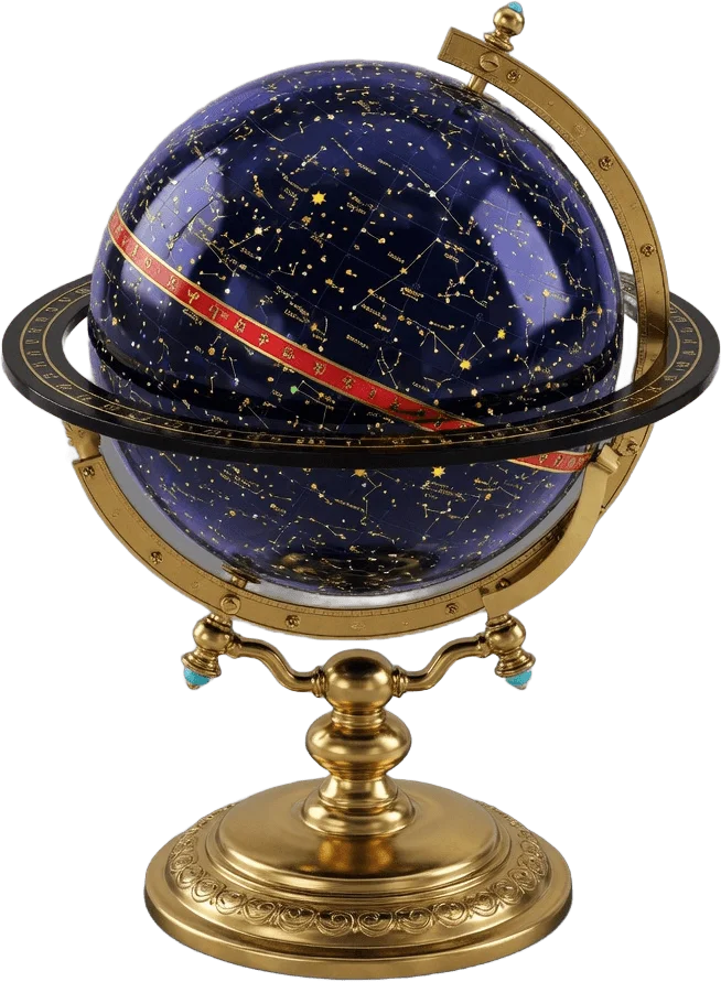 Globe céleste ancien