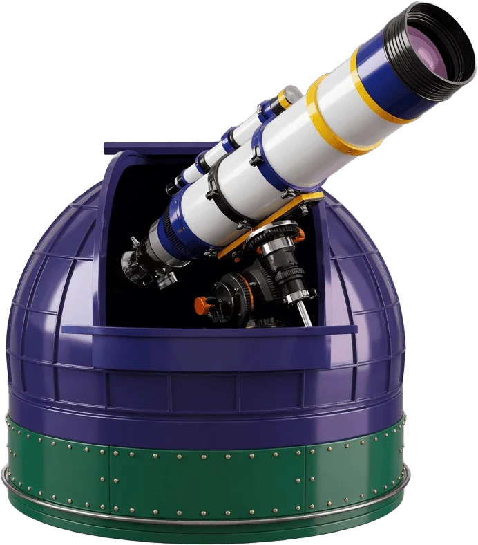 Dôme d'observatoire astronomique