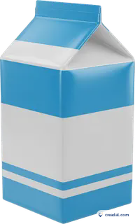 Blank Milk Carton