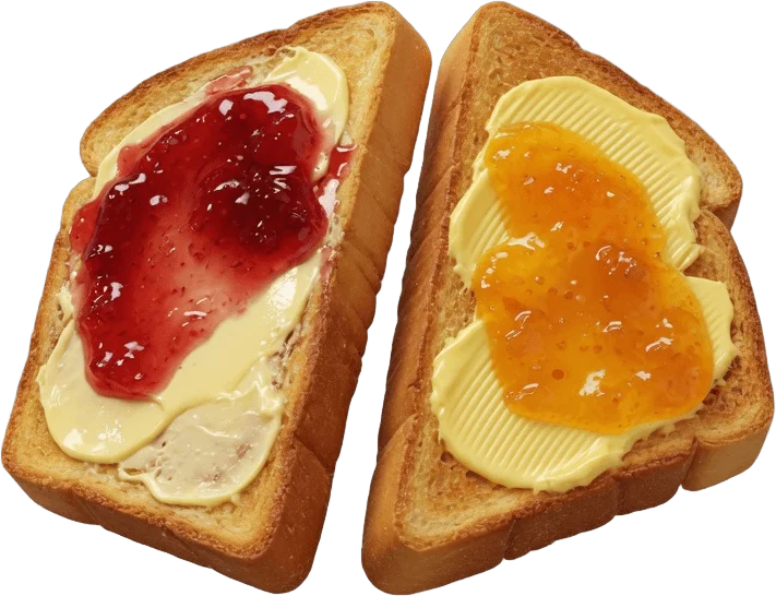 Toast with Jam