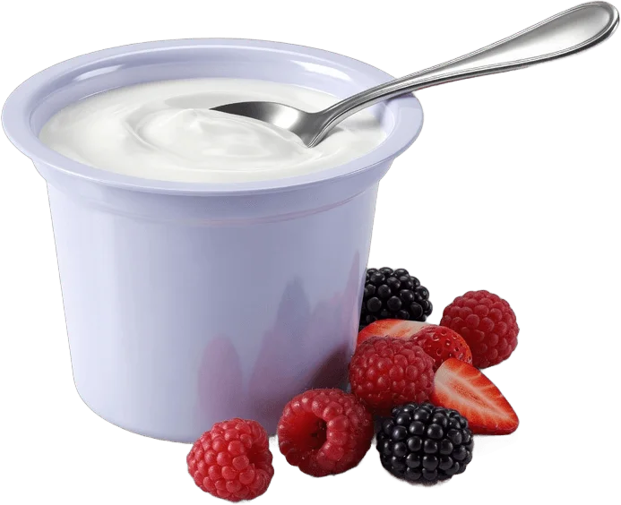 White Yogurt Cup