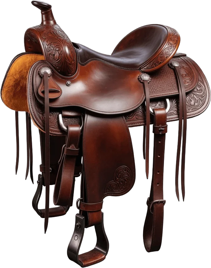 Leather Western Saddle
