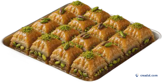 Bandeja de baklava