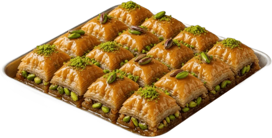Bandeja de baklava