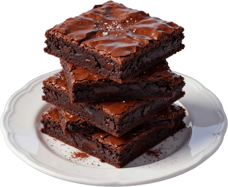 Stacked Brownie Plate