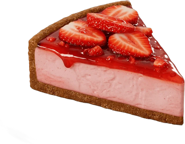 Strawberry Cheesecake Slice
