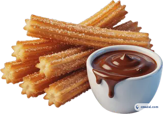 Churros com Chocolate