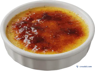 Creme Brûlée na Tigela