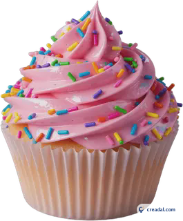 Cupcake com cobertura