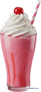 Grand Milkshake Fraise