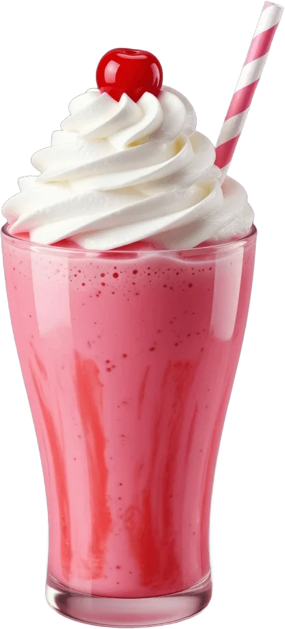 Tall Strawberry Milkshake