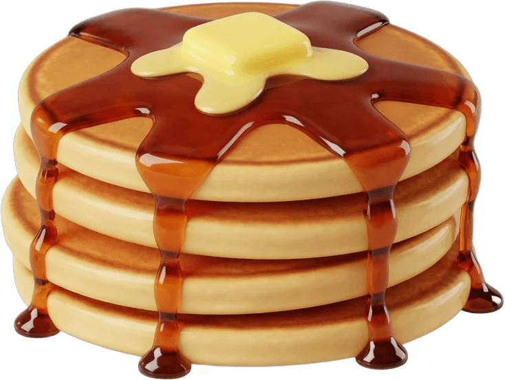 Pancake Stack with Syrup