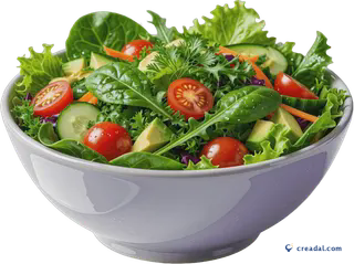 Bol de salade fraîche