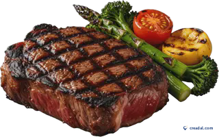 Assiette de steak