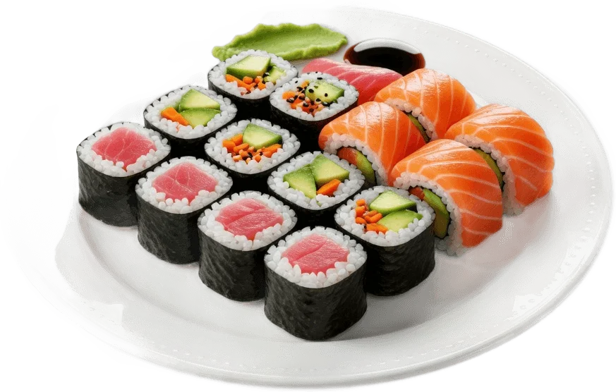 Sushi Rolls Plate