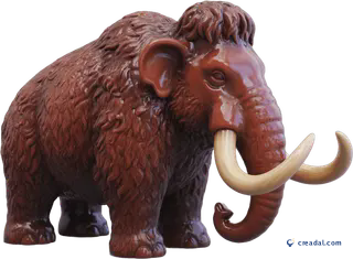 Wollmammut Eiszeit Figur