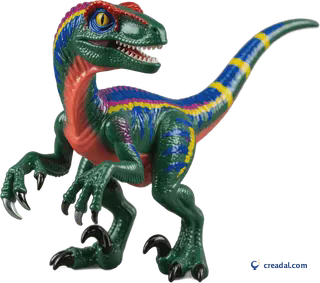 Kleine Velociraptor-Figur
