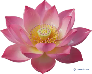 Fleur de lotus rose