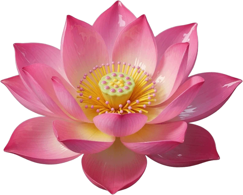 Fleur de lotus rose