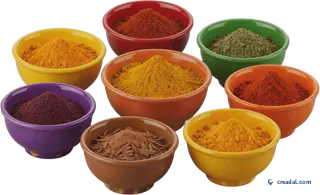 Bols d'Épices Colorés