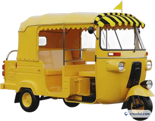 Tuk-tuk Jaune